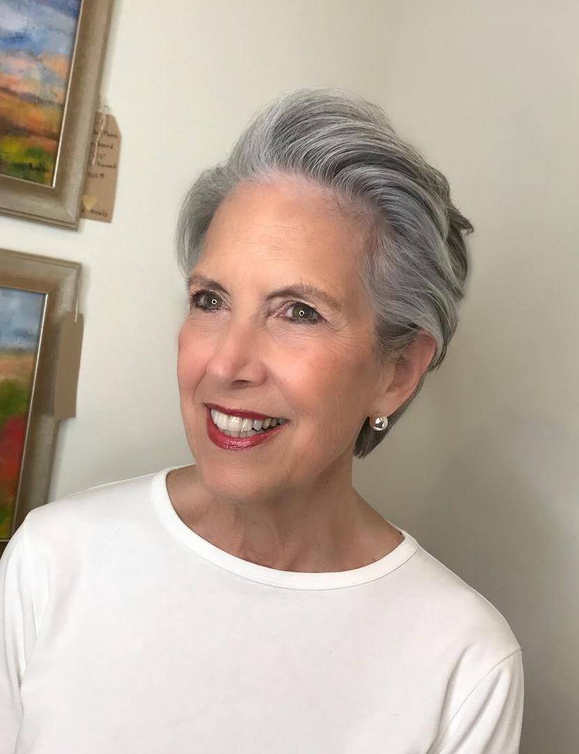 Silver Hairstyles for Women over 50