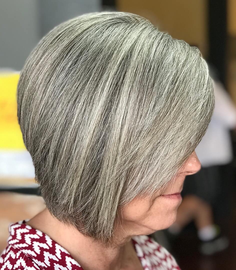 Silver Hairstyles for Women over 50