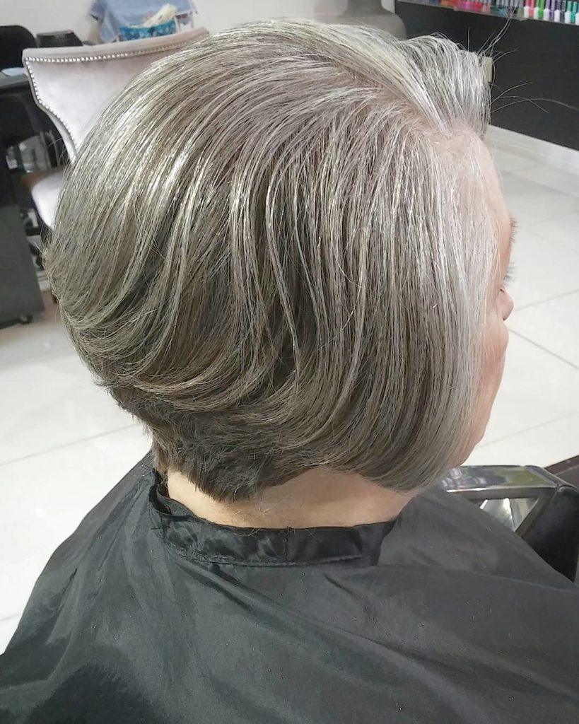 Silver Hairstyles for Women over 50