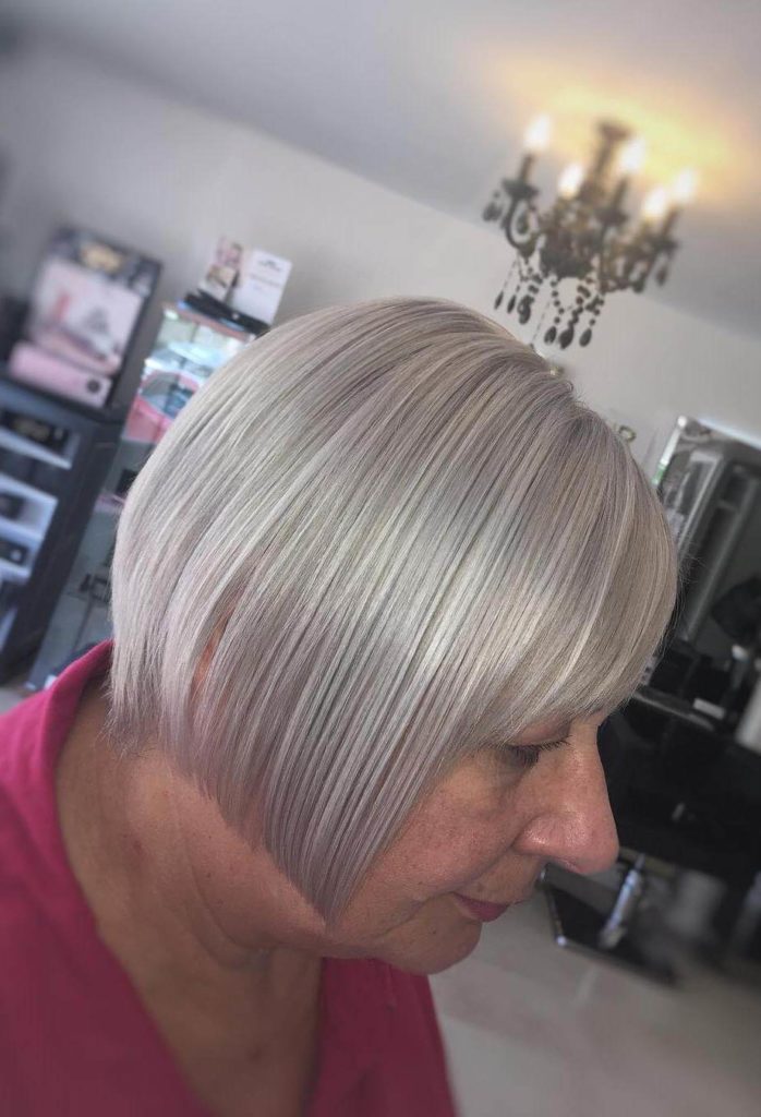 Silver Hairstyles for Women over 50