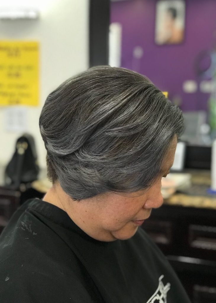 Silver Hairstyles for Women over 50