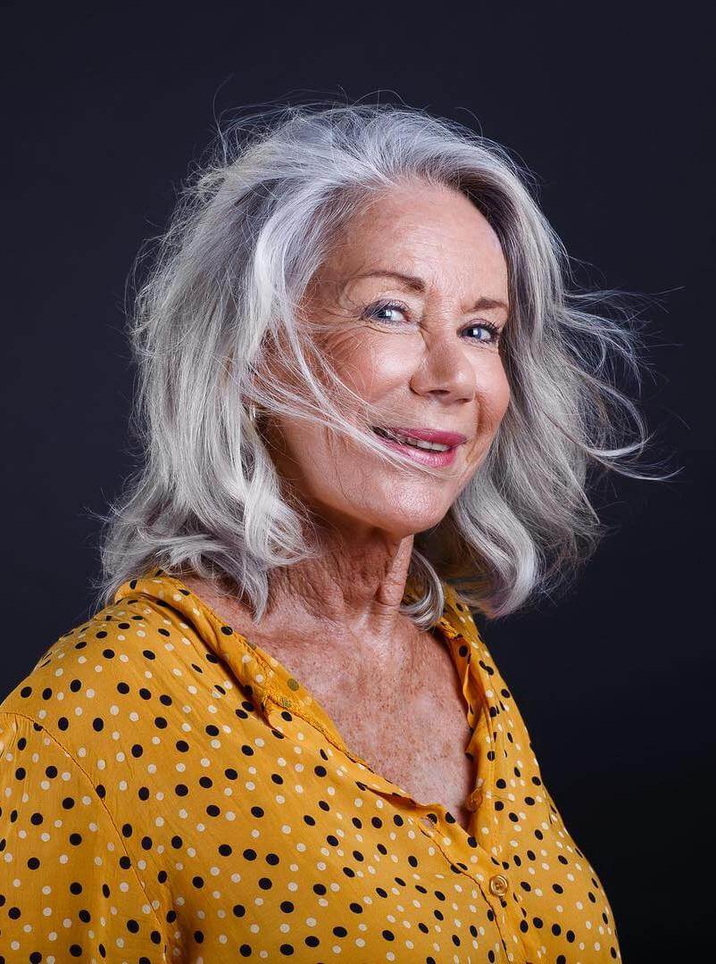 Silver Hairstyles for Women over 50