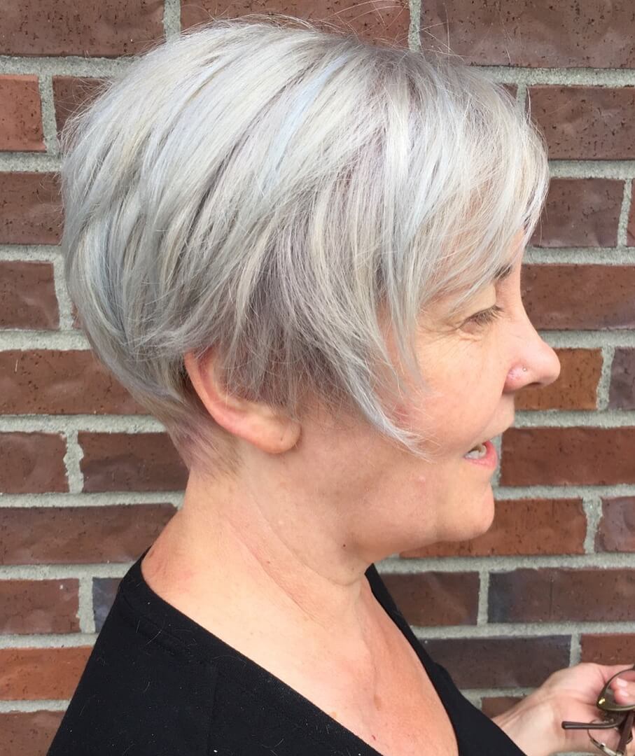 Silver Hairstyles for Women over 50