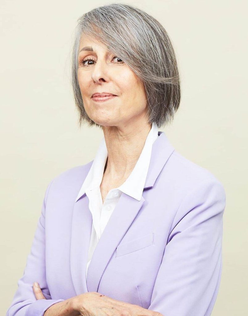 Silver Hairstyles for Women over 50