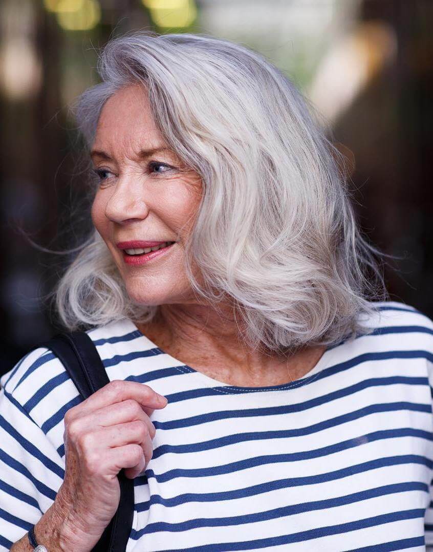 Silver Hairstyles for Women over 50