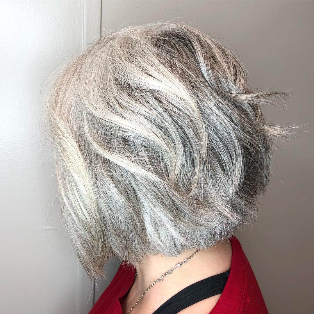 Silver Hairstyles for Women over 50