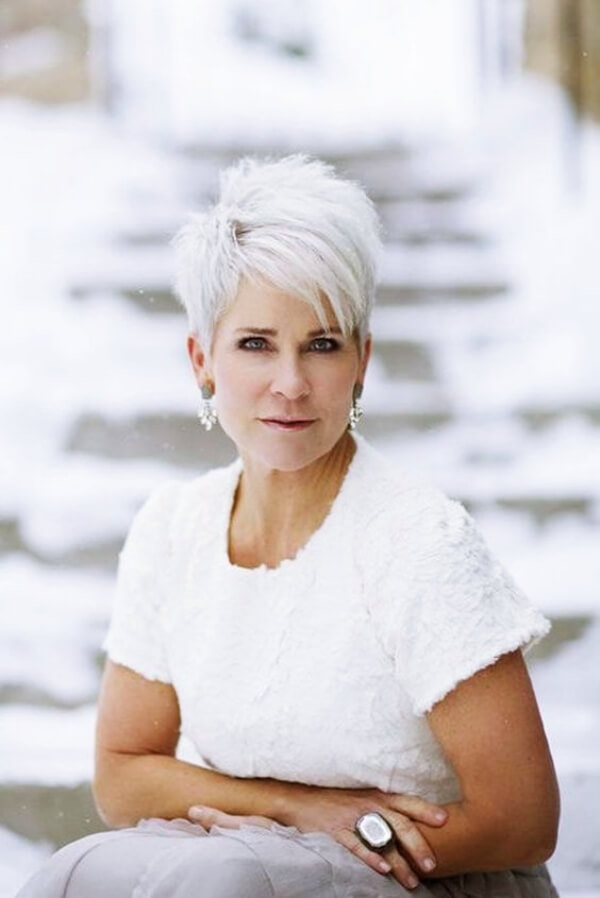 Very Short Hairstyles for Women Over 50