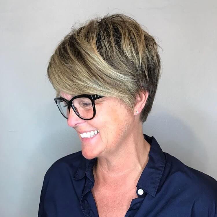 Very Short Hairstyles for Women Over 50