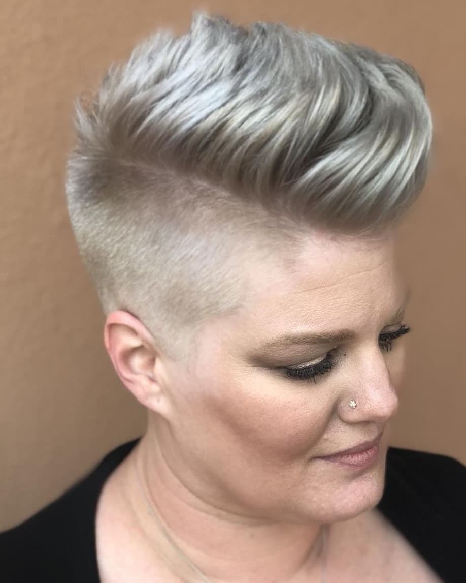 Very Short Hairstyles for Women Over 50