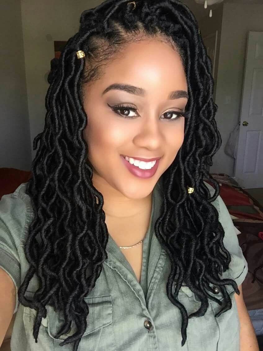 Goddess Braids Hairstyles