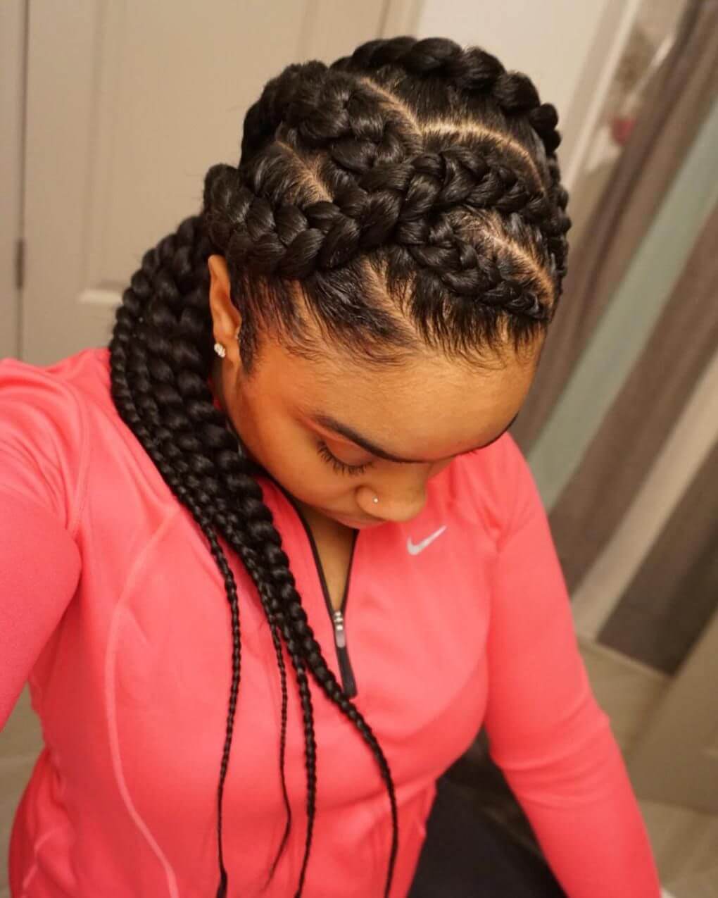 Goddess Braids Hairstyles