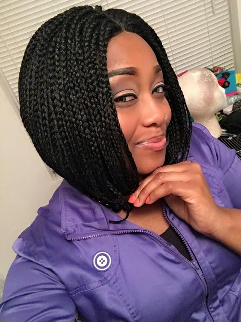 Jet Black Box Braids