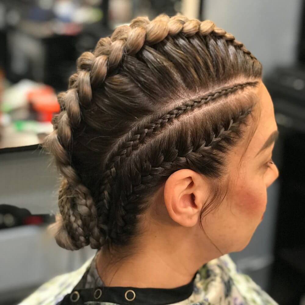 French Cornrow Braid