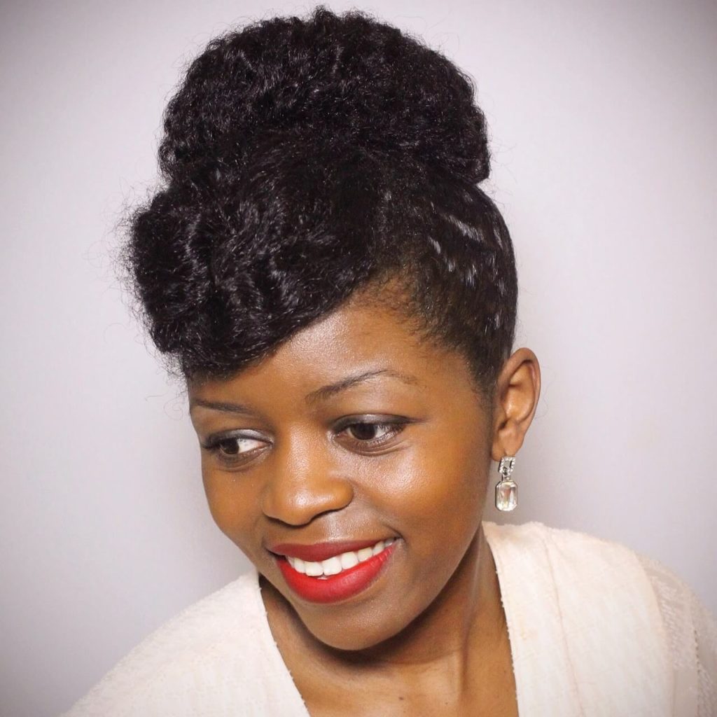 Crochet Braids Bun