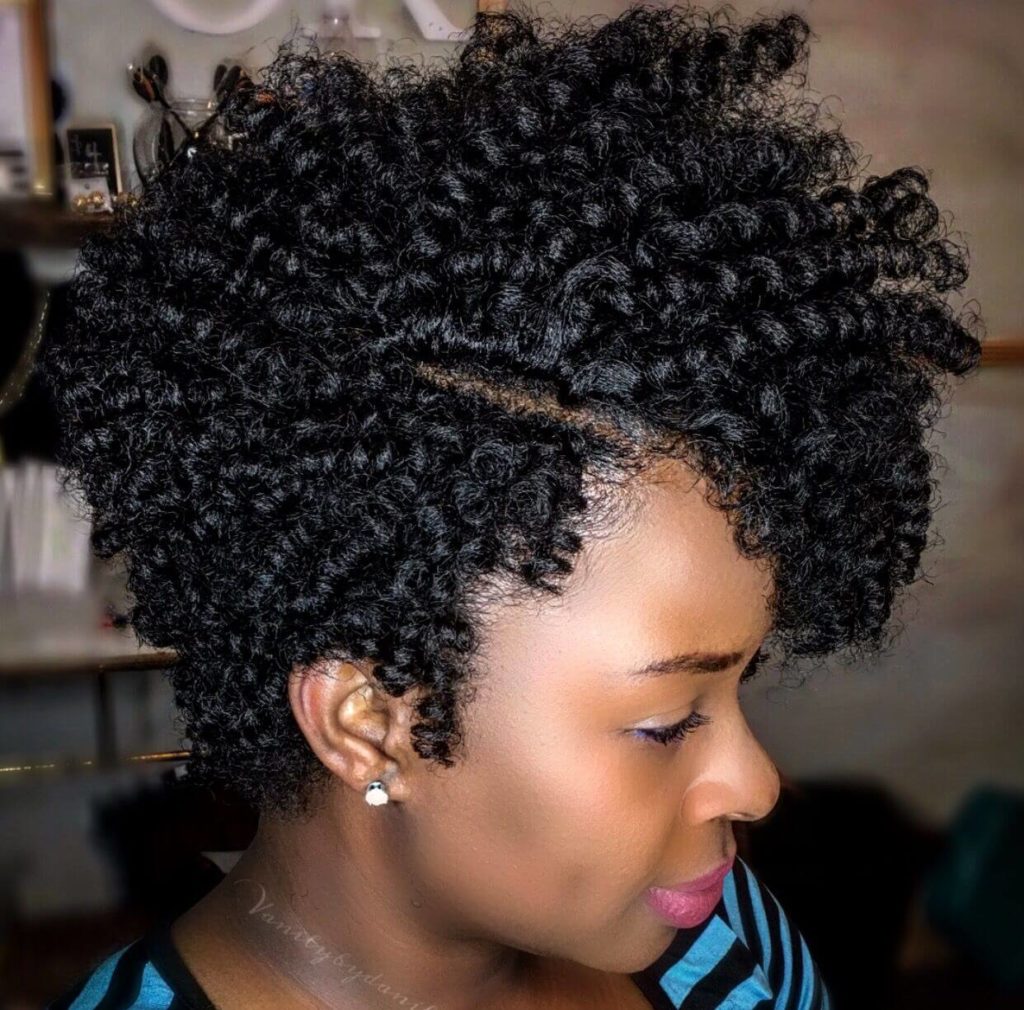 Corkscrew Crochet Braids