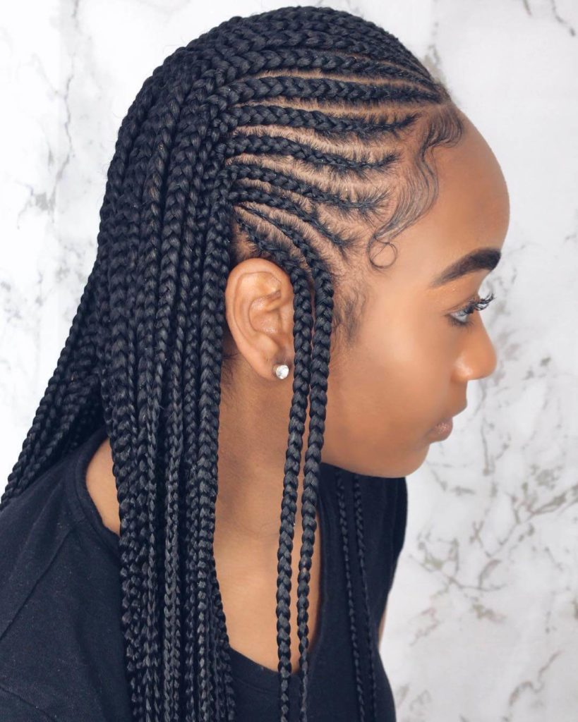 90 Attractive Cornrow Braids Hairstyles