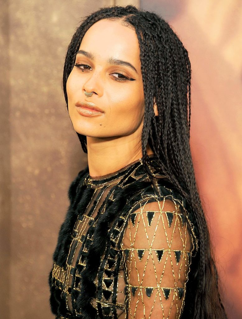 Zoe Kravitz Box Braids