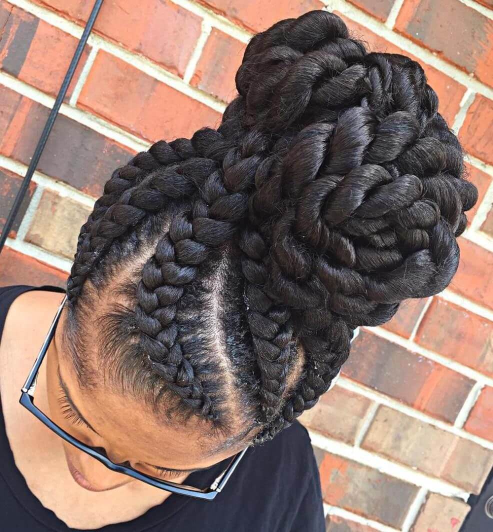 25 + Stunning Goddess Braids Hairstyles