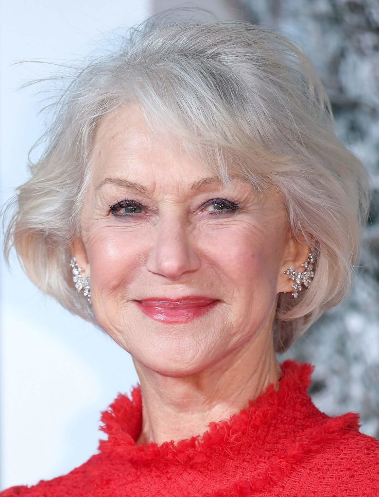 Helen Mirren Hairstyles for Women Over 50