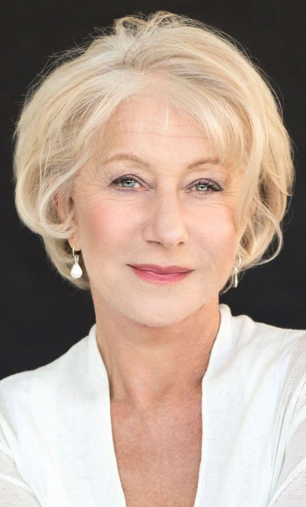 Helen Mirren Hairstyles for Women Over 50