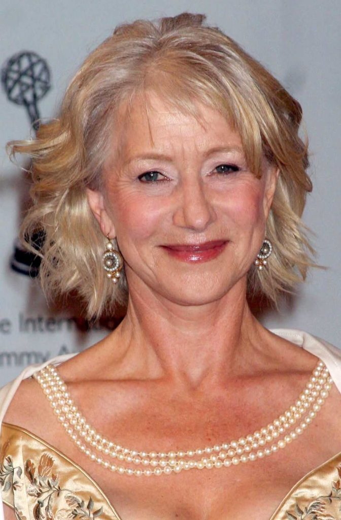 Helen Mirren Hairstyles for Women Over 50