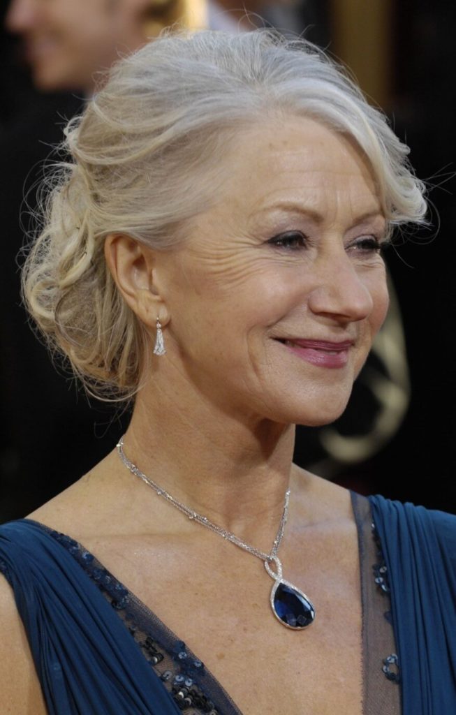 Helen Mirren Hairstyles for Women Over 50