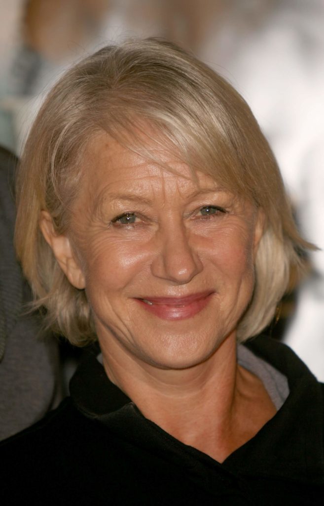 Helen Mirren Hairstyles for Women Over 50