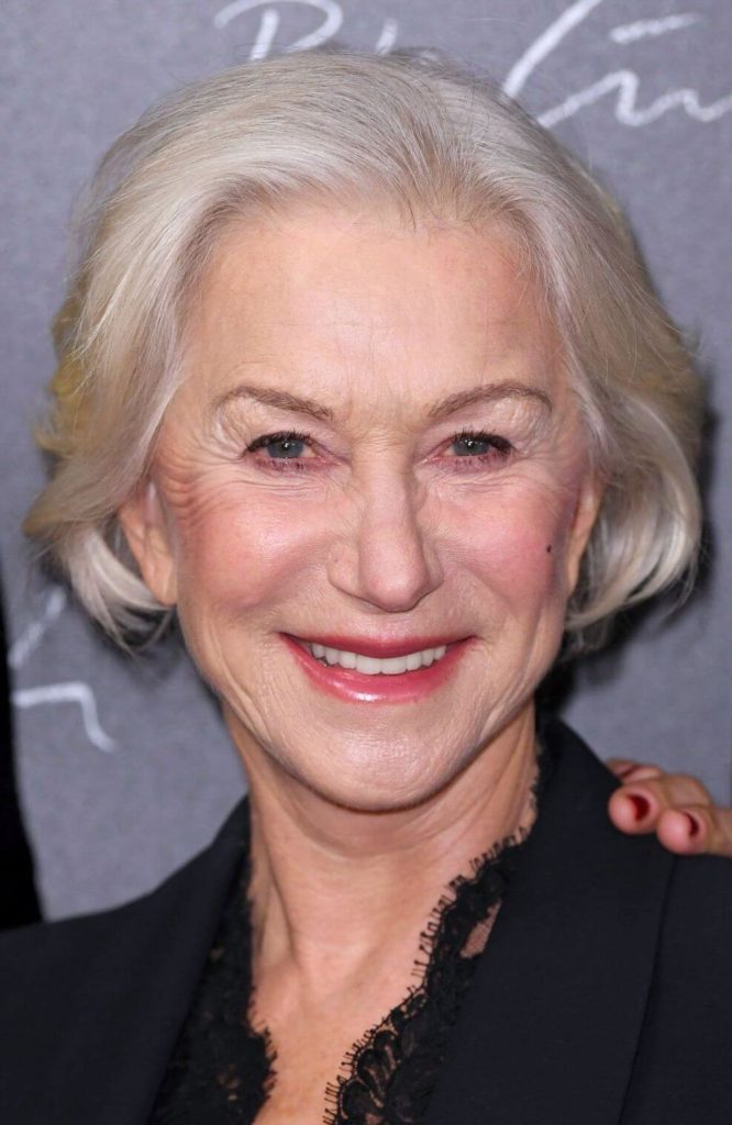 Helen Mirren Hairstyles for Women Over 50