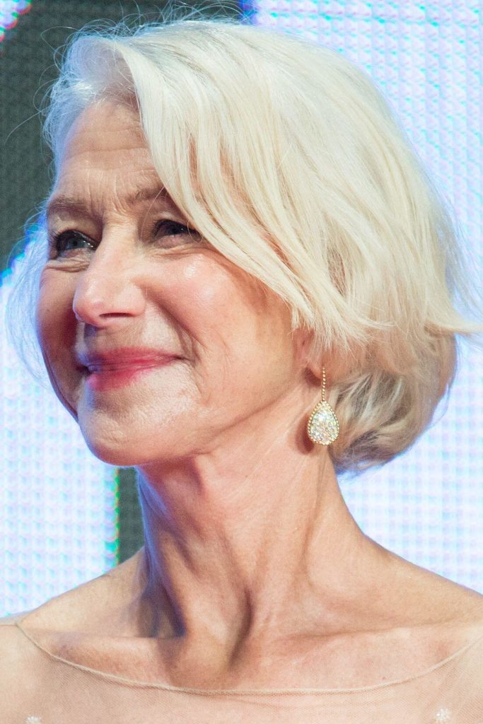 Helen Mirren Hairstyles for Women Over 50