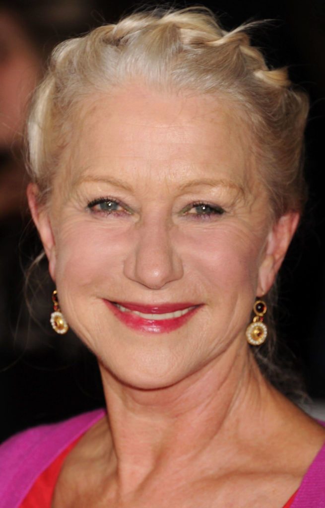 Helen Mirren Hairstyles for Women Over 50