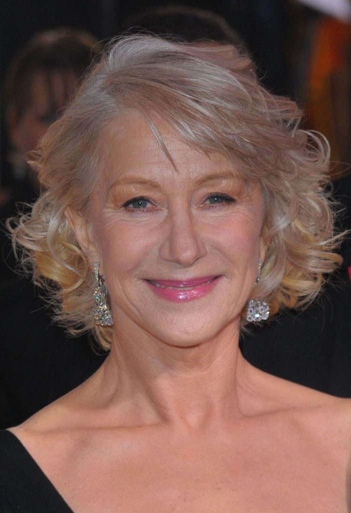 Helen Mirren Hairstyles for Women Over 50