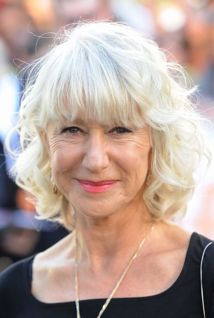 Helen Mirren Hairstyles for Women Over 50