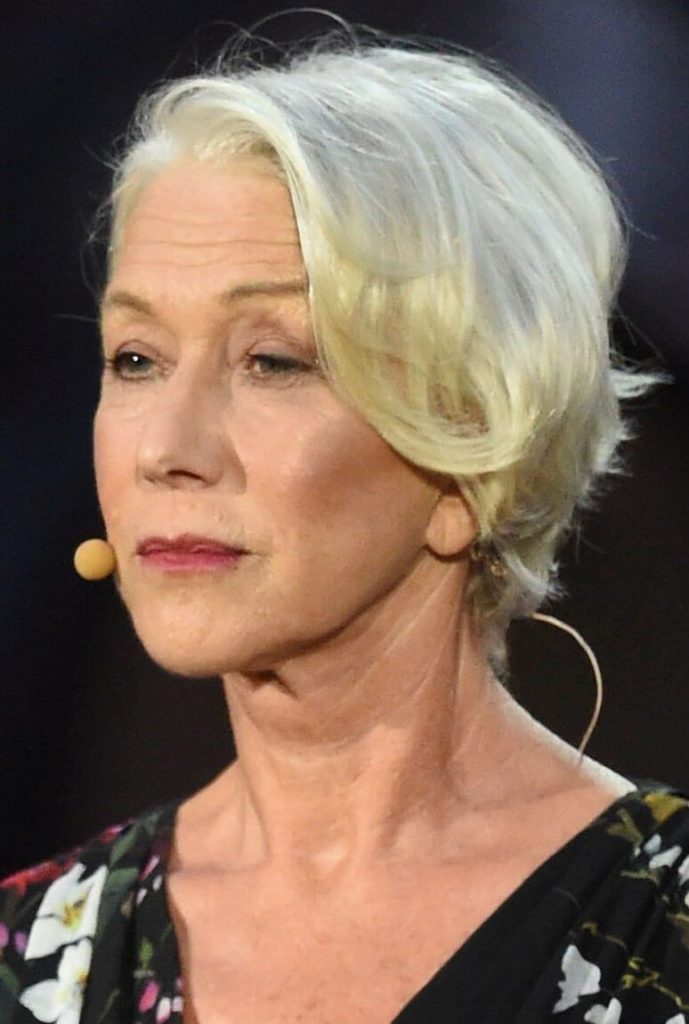 Helen Mirren Hairstyles for Women Over 50