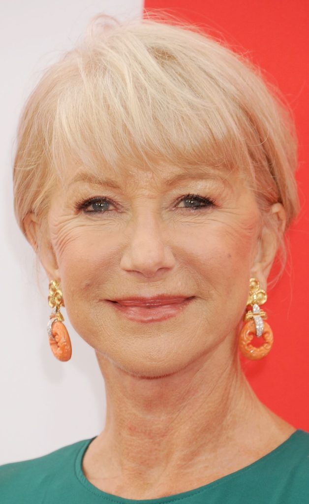 Helen Mirren Hairstyles for Women Over 50