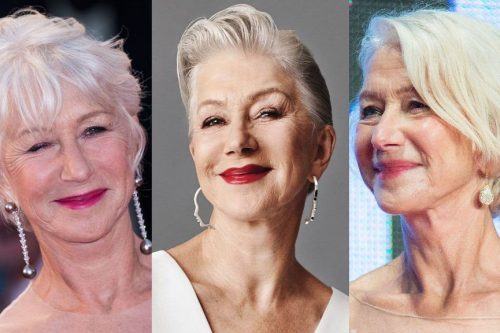 55 Helen Mirren Hairstyles for Women Over 50