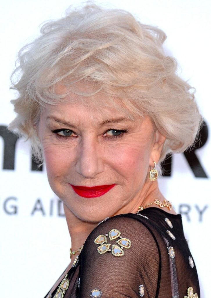 Helen Mirren Hairstyles for Women Over 50