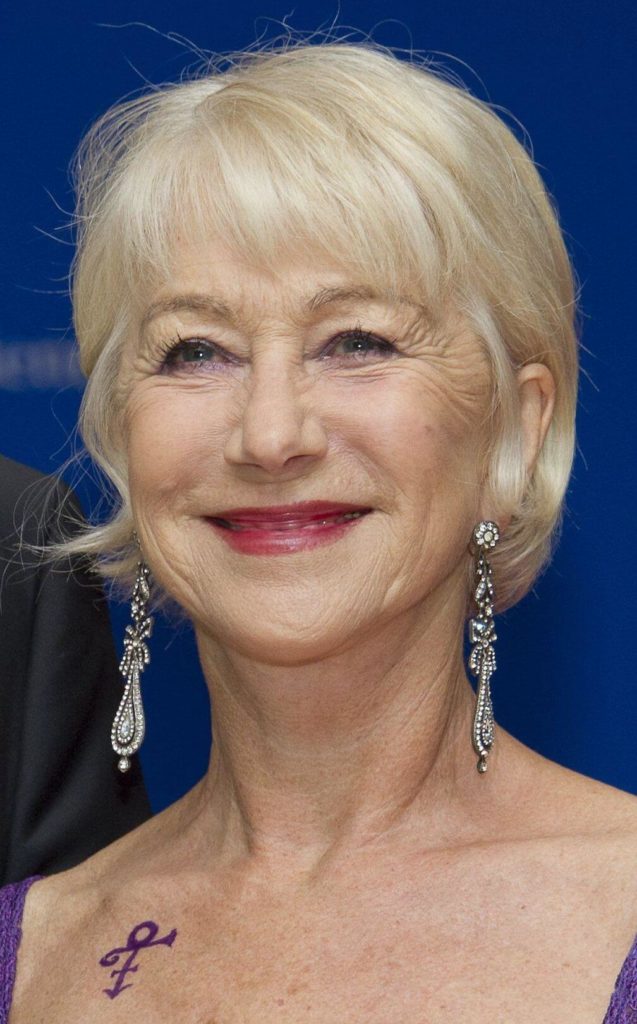 Helen Mirren Hairstyles for Women Over 50