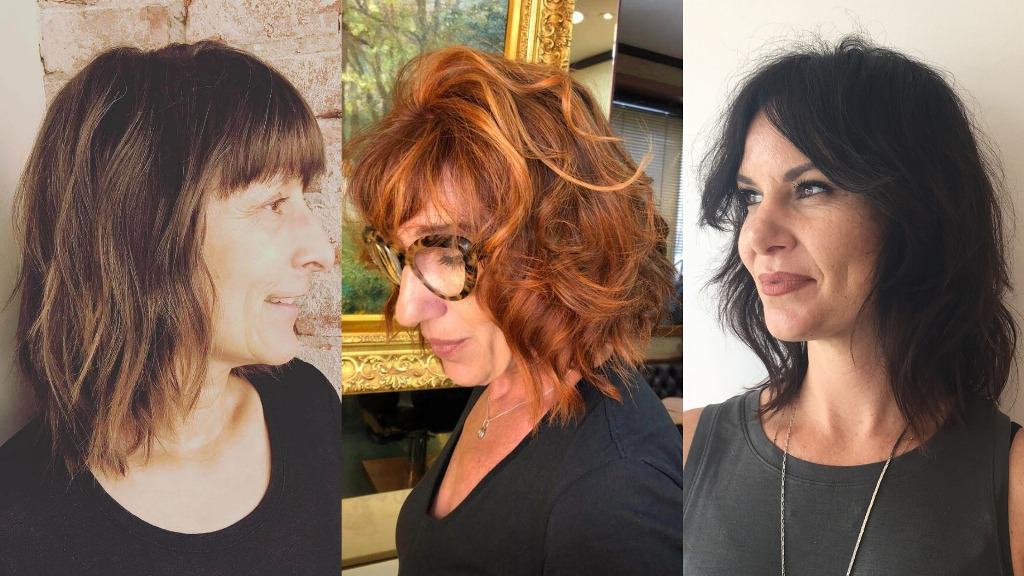 shaggy hairstyles for women over 50