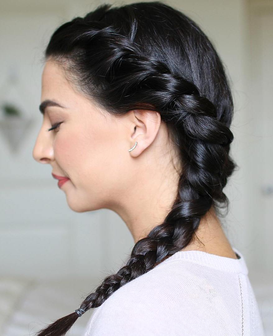 34 Easy Braid Hairstyles That Can Be Done In 5 Minutes