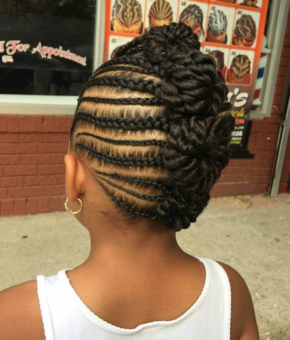 Mohawk Braids for Kids