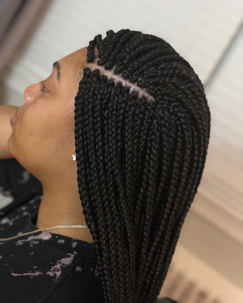 Individual Braids Hairstyles