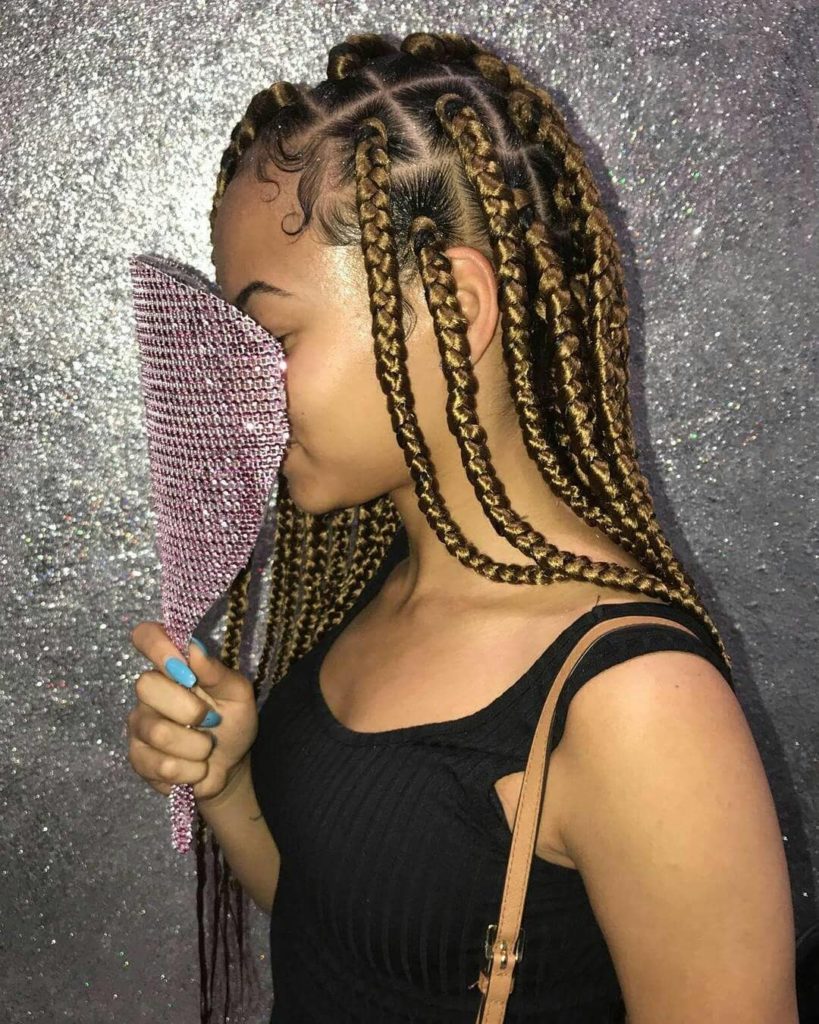 Single Braids Hairstyles