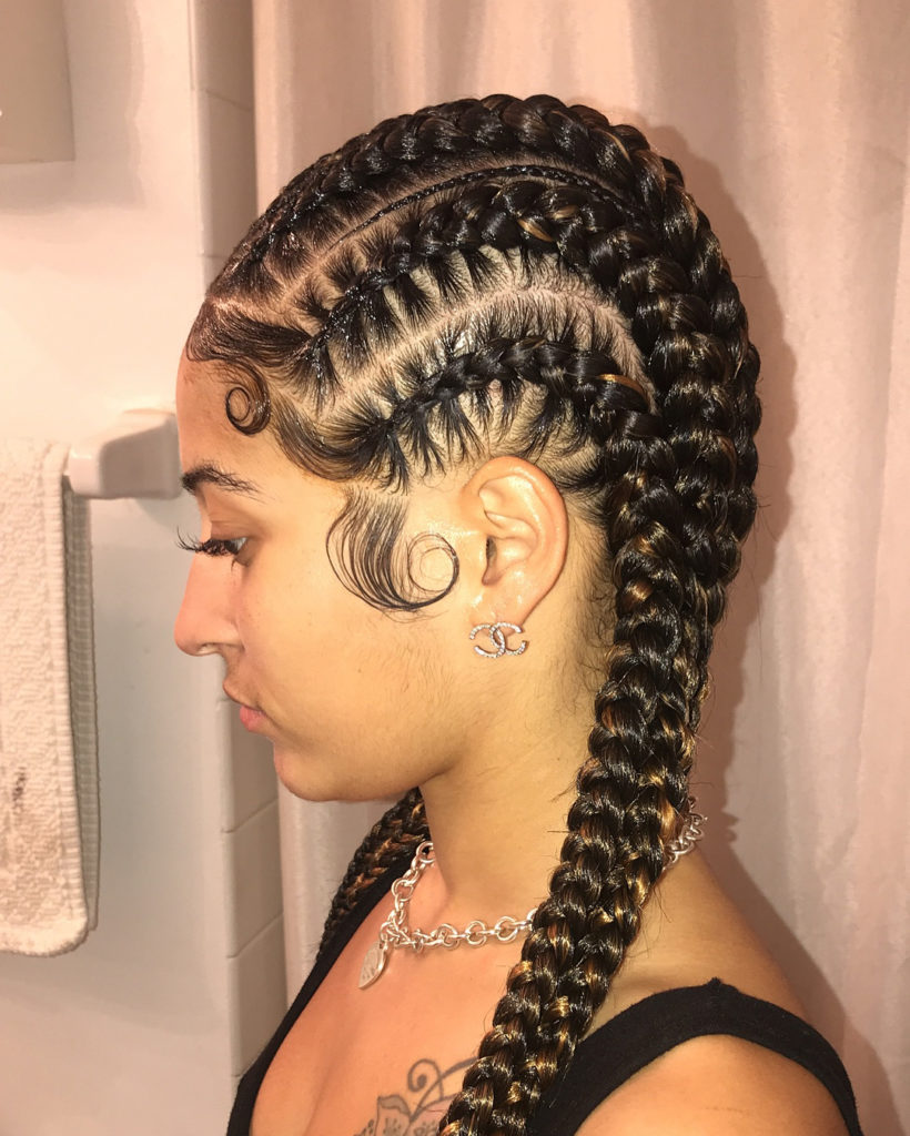 Individual Braids Hairstyles