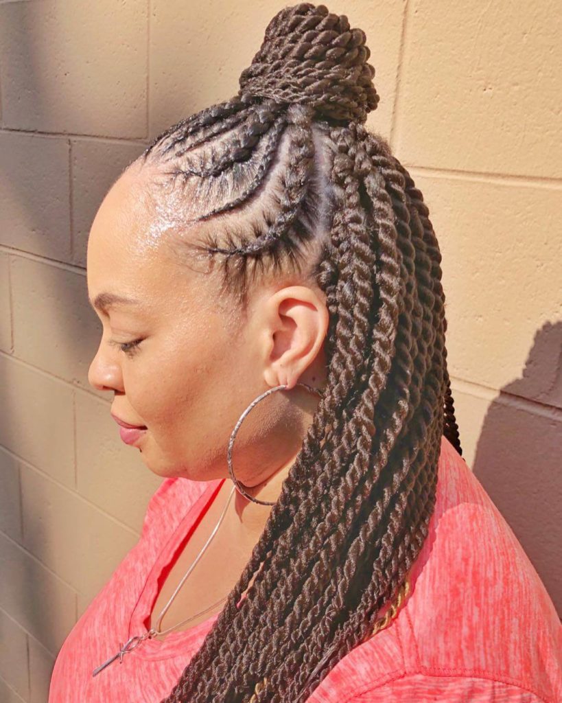 Tree Braids Hairstyles