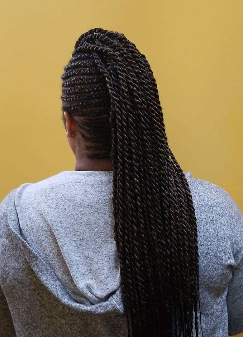 Individual Braids Hairstyles