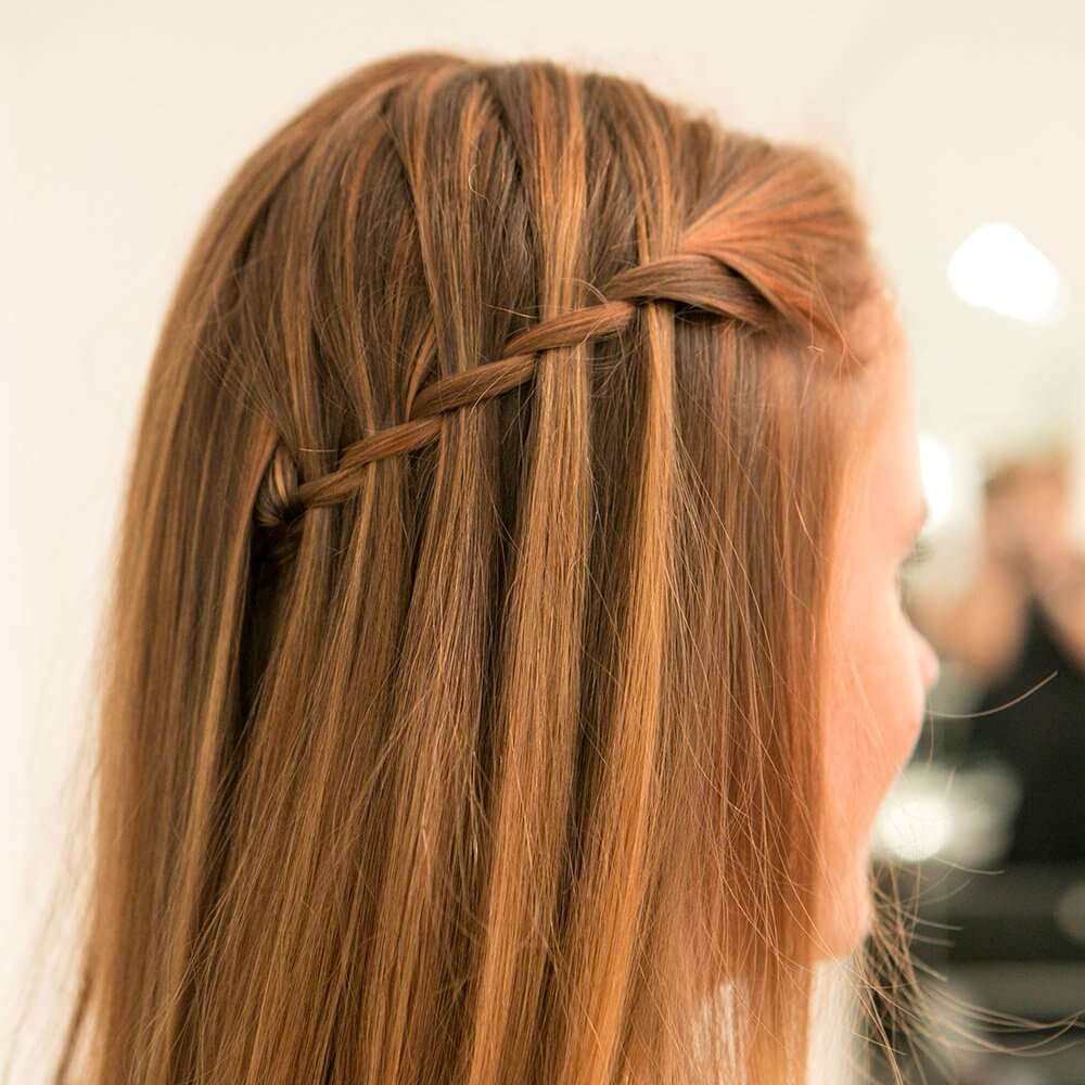 Waterfall Braid for Kids