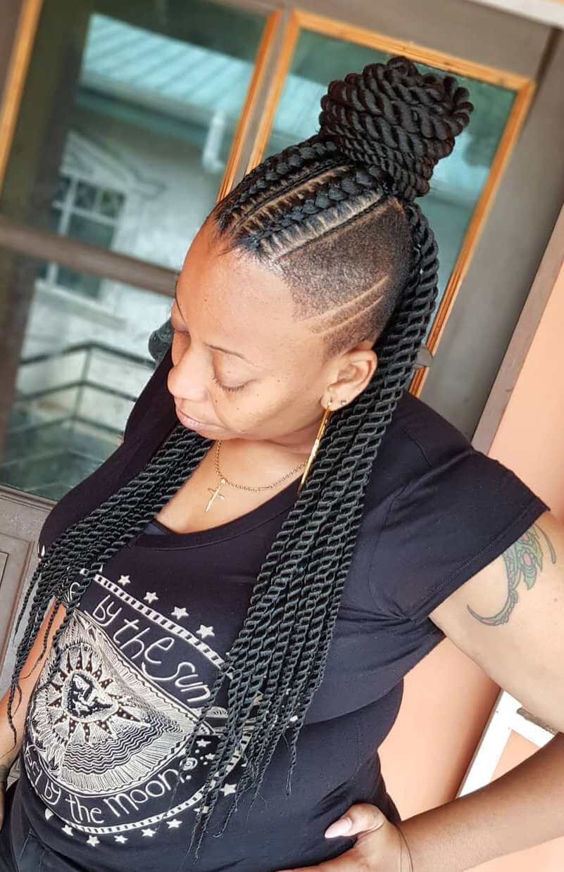 Senegalese Twist Hairstyles