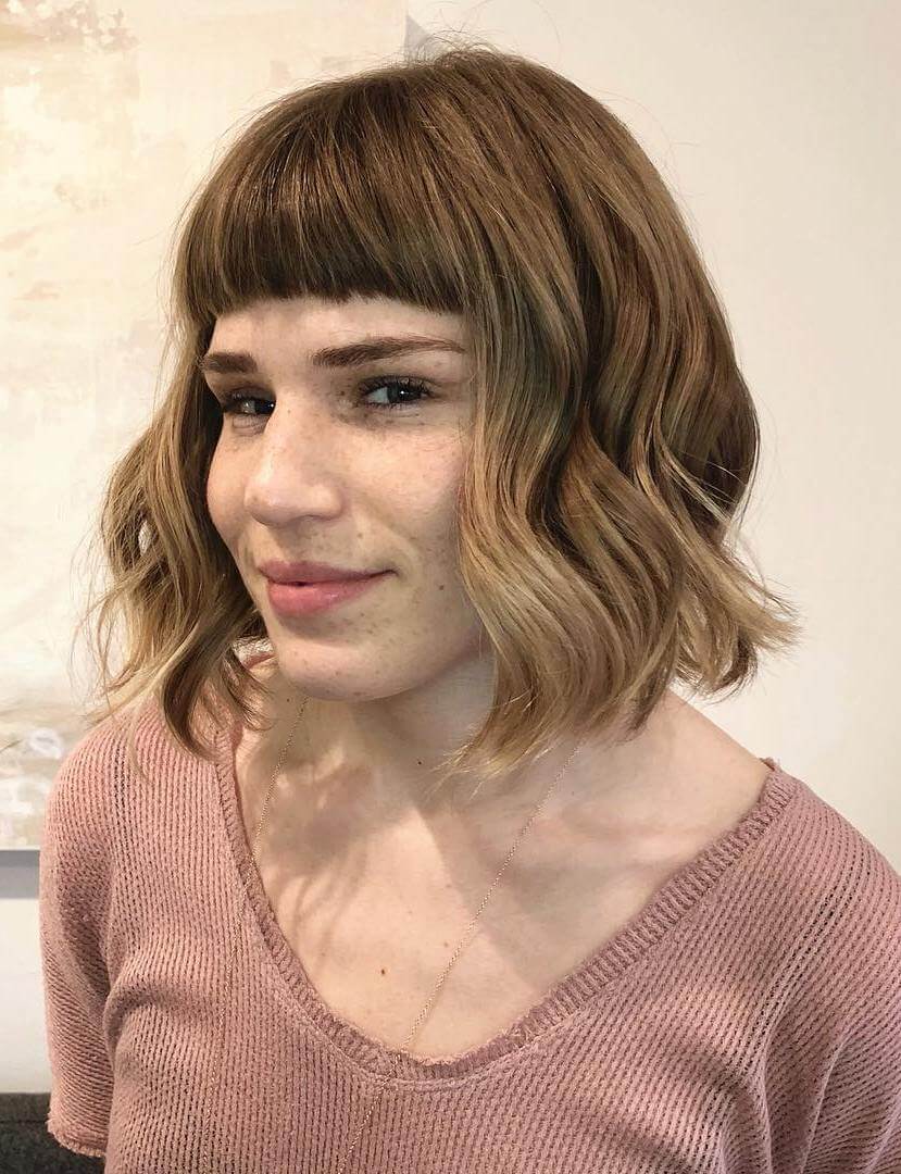 Bob Haircuts with Bangs