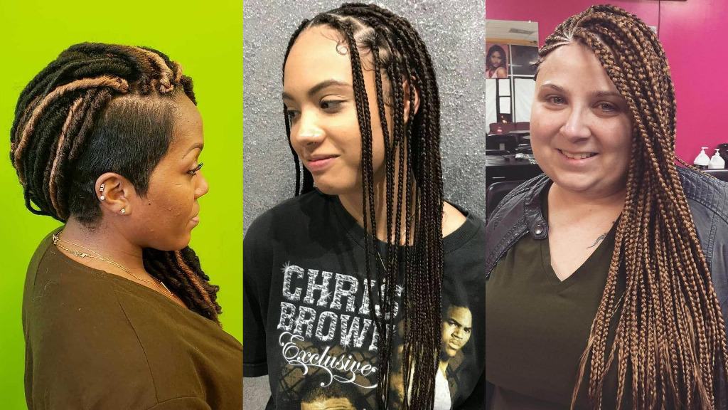 Single Braids Hairstyles