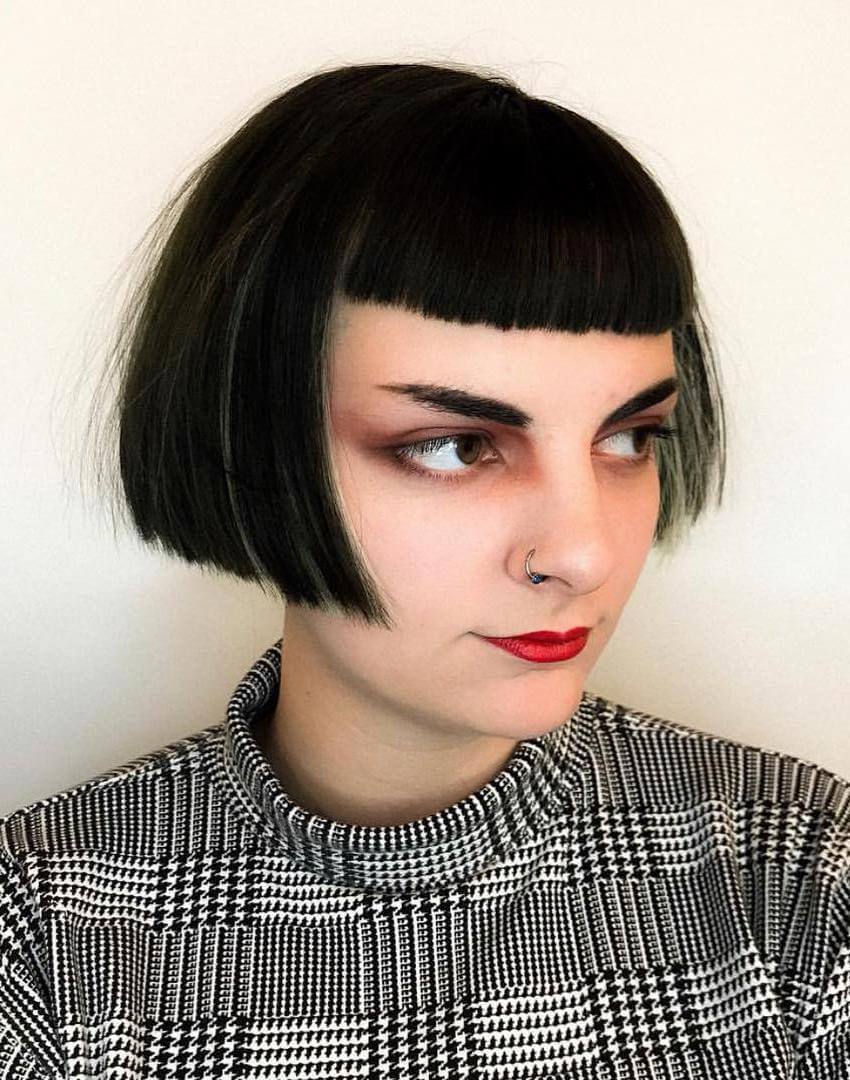 Bob Haircuts with Fringe